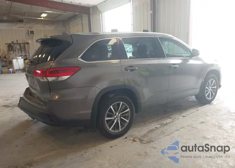 2018 Toyota Highlander Xle from USA, damaged, VIN 5TDJZRFHXJS904447
